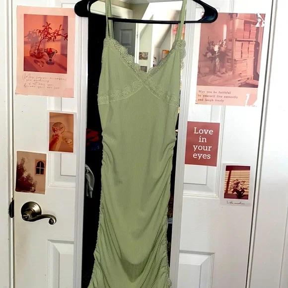 Dresses | Beautiful Sage Green Fitted Dress For 13size S | Poshmark Dresses | Beautiful Sage Green Fitted Dress For 13size S | Poshmark